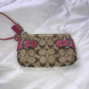 Coach wristlet